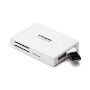 قارئ كروت بايسن PC23 USB 3.0كلرت ريدر PISEN PC23 USB 3.0 Card Reader