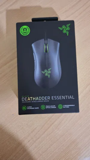 ماوس ريزر ديث ادار ايسينشال   Razer deathadder essential gaming mouse - black