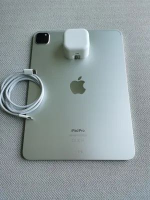 Brand New iPad Pro 11 (4th Gen) WiFi 256 GB Silver with Accessories  AppleCare+