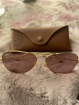Vintage Ray-Ban Aviator Gold Frame