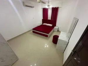 furnished apartment with new furniture is now available for rent in Al Ghubra Al Shamaliyah, near