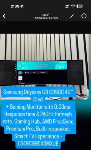 samsung odyssey g9 oled