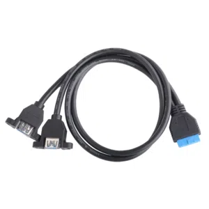20Pin to Dual Usb 3.0 MB Cable 30cm
