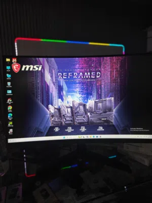Pc Gaming And gaming monitor koorui 27in 180hz كمبيوتر العاب مع شاشة