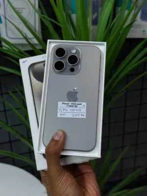 iPhone 15 Pro 128 GB Good and Best condition device - Grey