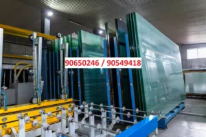 Glass Mirrors are available in any size, with cutting polishing drilling & tempering