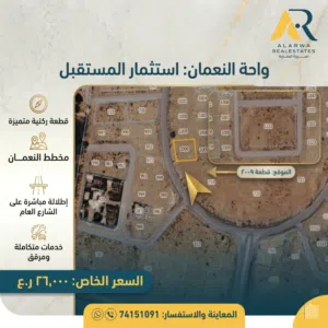 Residential Land for Sale in Al Batinah Barka