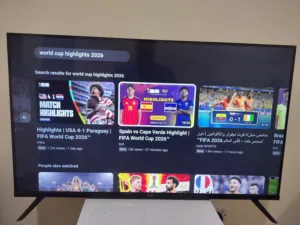 homez 43 inch 4k UHD smart WebOS led tv with remote
