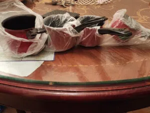 للبيع طقم كنك مستورد جديد 4 قطع