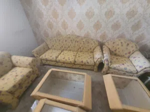 Sofa set with tables