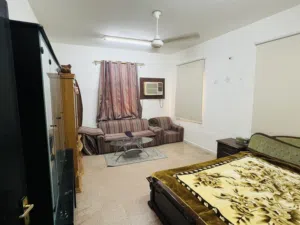 furnished room