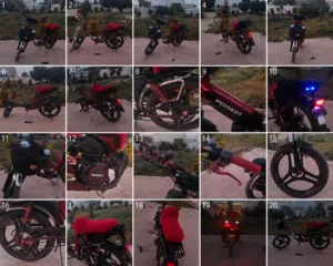 سكوتر كهربائي بحالة ممتازة