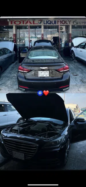 سيارة جينيسيس g80 2015 خليجي فول مواصفات وباب شفط