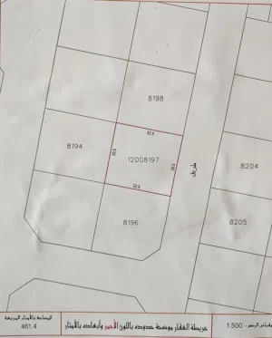 Residential Land for Sale in Southern Governorate Jaww