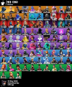 حساب فورت للبيع