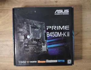 للبيع لوحة أم GIGABYTE B450M بحالة ممتازة