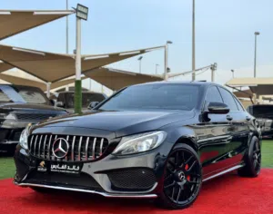 مرسيدس بنز C43 AMG 2018 بحالة الوكالة التامة وسعر عرض ممتاز.
