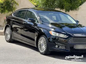 فورد فيوجن 2014 تيتانيوم اسود هايبرد فل فحص كامل