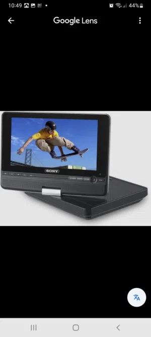 مُشغل DVD محمول Sony