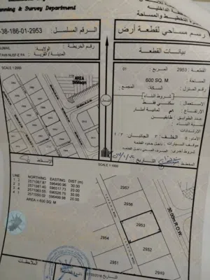 Residential Land for Sale in Al Dakhiliya Sumail