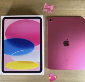 iPad الجيل العاشر باللون الوردي