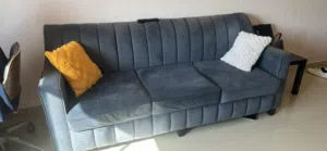 Sofa set 3+3+1+1+1 total 8+1 for urgent sale ... moving into a furnished flat