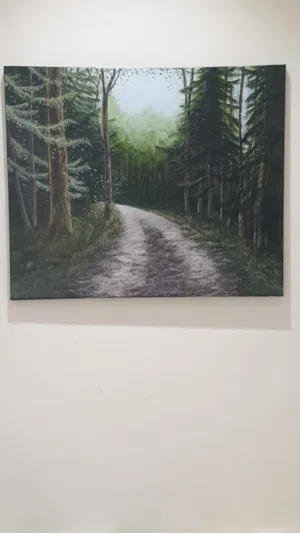 Forest Grim Painting 40cm x 50cm