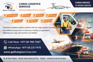 Event cargo shipping for KSA and Qatar