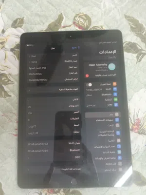 ايباد للبيع بحاله ممتازه الجيل السابع الذاكرة 32