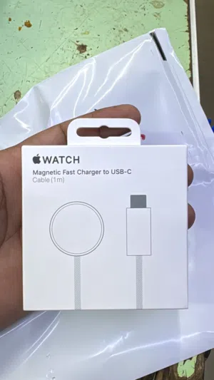 Apple Watch Magnetic Fast Charger to USB C Cable 1m White
