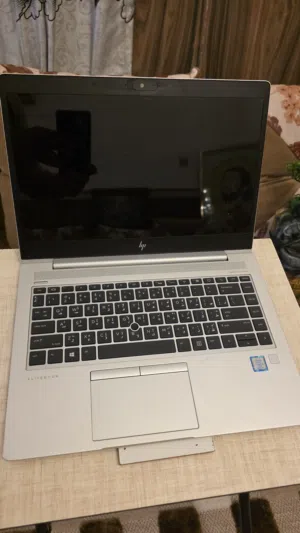للبيع HP EliteBook 840 G5 i7  لابتوب نظيف جداً بحالة ممتازة مع بطارية قوية ورام 16GB وسعة 512GB