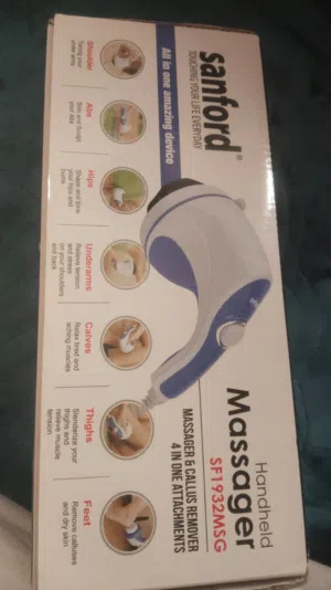 new sonford box piece massager for sale