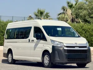 Toyota Hiace 2022 seater..85kms...تويوتا هايس ركاب ماشي 85 الف..