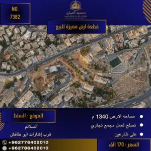 Residential Land for Sale in Salt Al Salalem