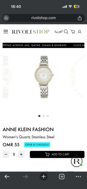 Anne Klein Watch