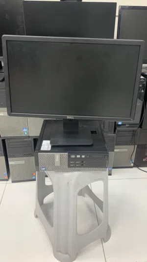 Core i7 dell pc with 20 inch monitor ram 8 gb sad 120 gb 500 gb hdd mouse and keyboard full set