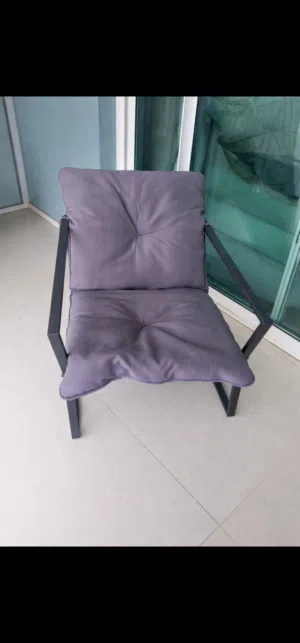 garden and balcony chairs with table