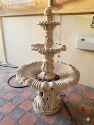 3 Tier Outdoor Marble Fountain