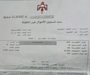 Commercial Land for Sale in Jordan Valley Ghor Al Kafrain