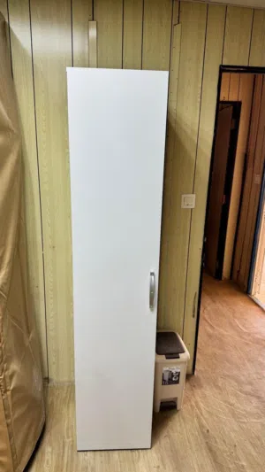 White cabinet
