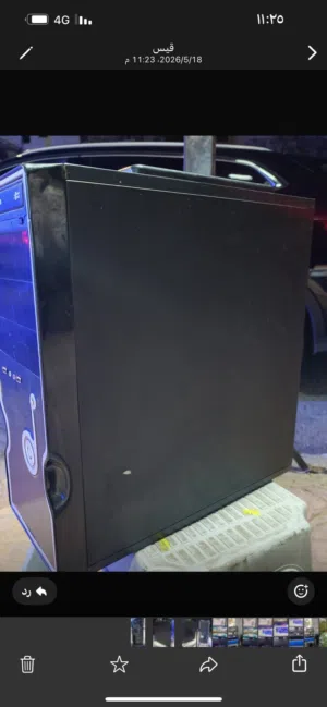 جهاز pc نوع Lg مع برنامج retailpos short cut system و شاشه وماكينه طباعه
