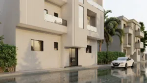 عرض جديد _لايفوت  عمارة سكنية بها شقق نص تشطيب #للبيع في منطقة السراج ، وباسعار معقولة