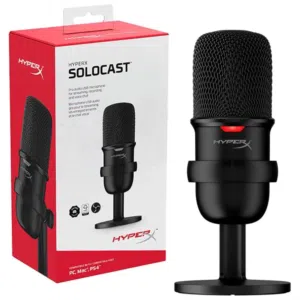 Hyperx solo cast mic مايك هايبر اكس سولو كاست مع ستاند