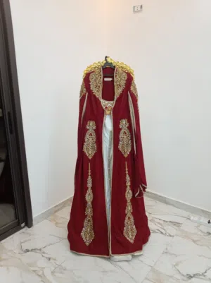 قفطان تركي ملكي فاخر مميز