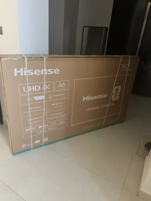 تلفزيون Hisense 75 بوصة 4K سمارت A6 Series