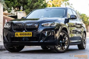 BMW IX3 2025 M kit full Electric   عداد صفر  Zero Mileage   حجم البطارية : 73 كيلو واط