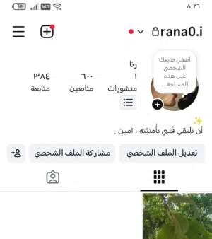 حساب انستغرام