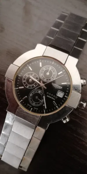 ساعة Montre Longines Admiral أصلية سويدية
