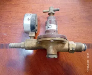 جهاز منظم قص الاوكسجين منظم لحام Airco، مقياس ضغط،منظم لحام نحاس