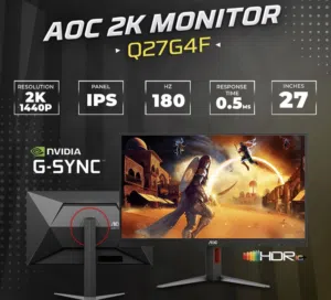 شاشة جيمنج AOC 27 بوصة